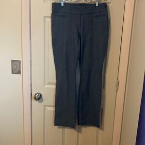 These are a pull on boot cut dress pant